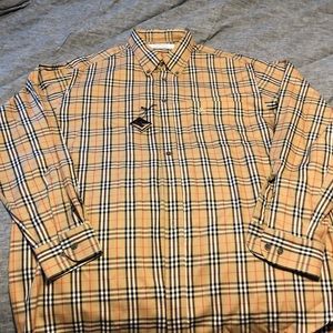 Vintage Burberry Classic Nova Check Shirt